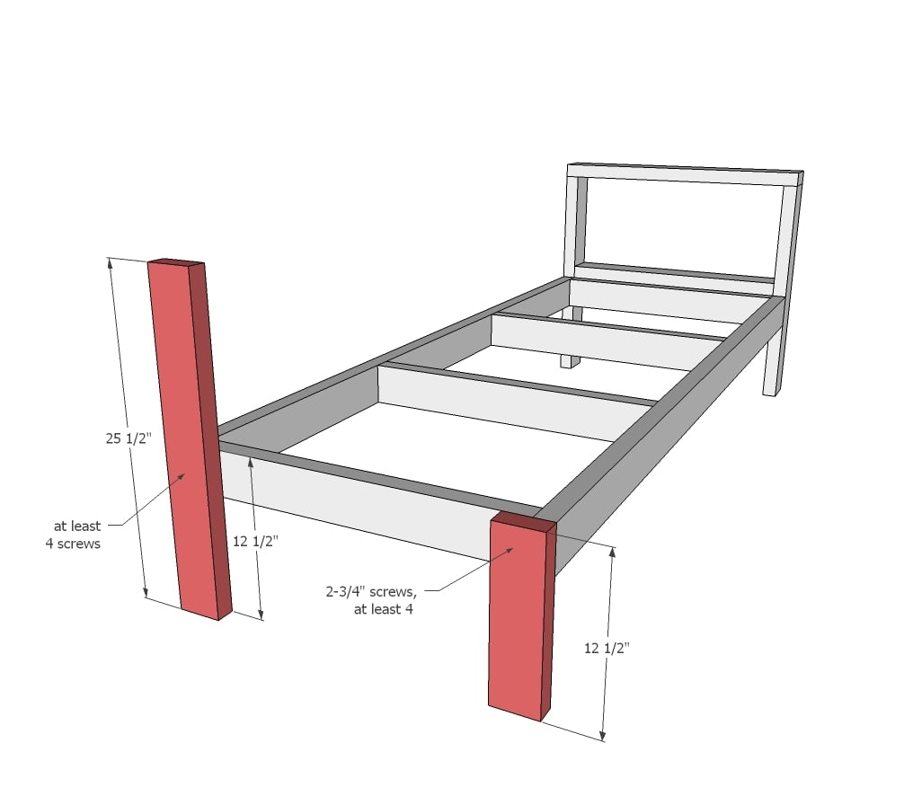 Ana white deals one arm sectional